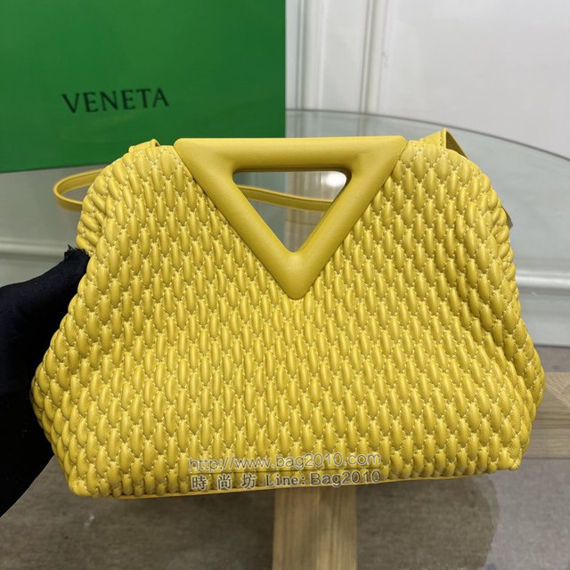 Bottega veneta高端女包 8546B BV寶緹嘉2021包包最新triangle倒三角手提單肩斜挎包三角包  gxz1247